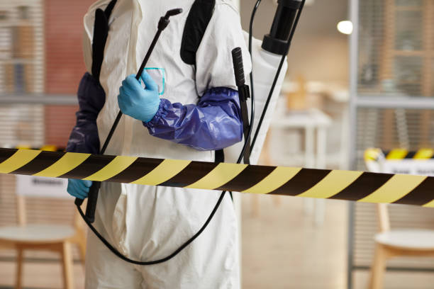 Professional Blood Cleanup technician working in Whitelaw, WI